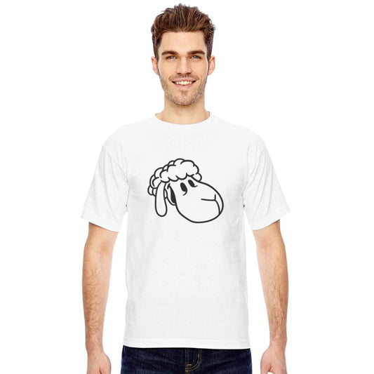 Sheep Face Head Cute Sweet Little Lamb Cool Comic