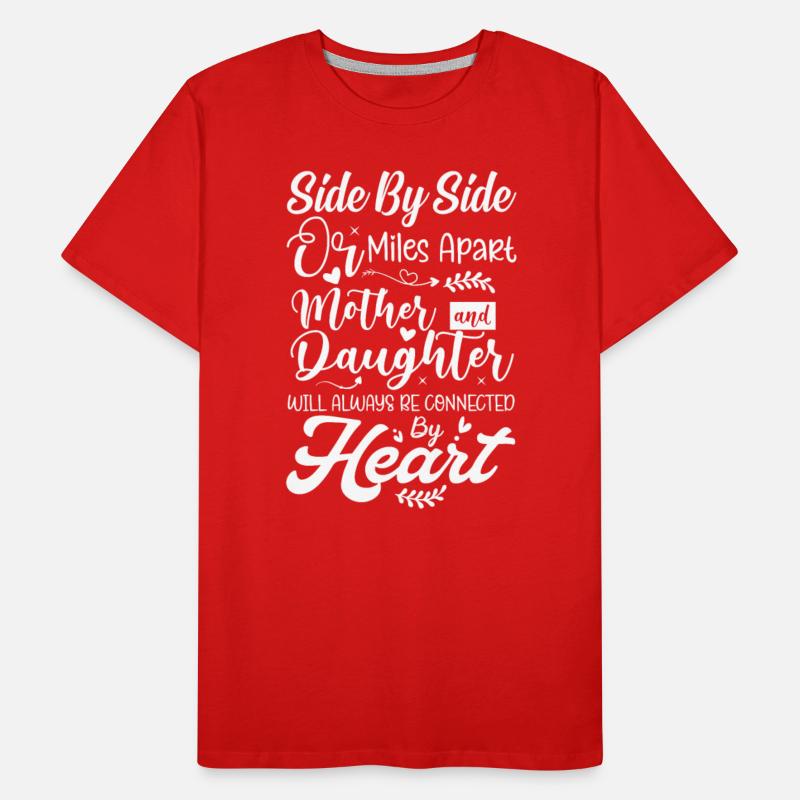 Side by Side or Miles Apart Mother and Daughter