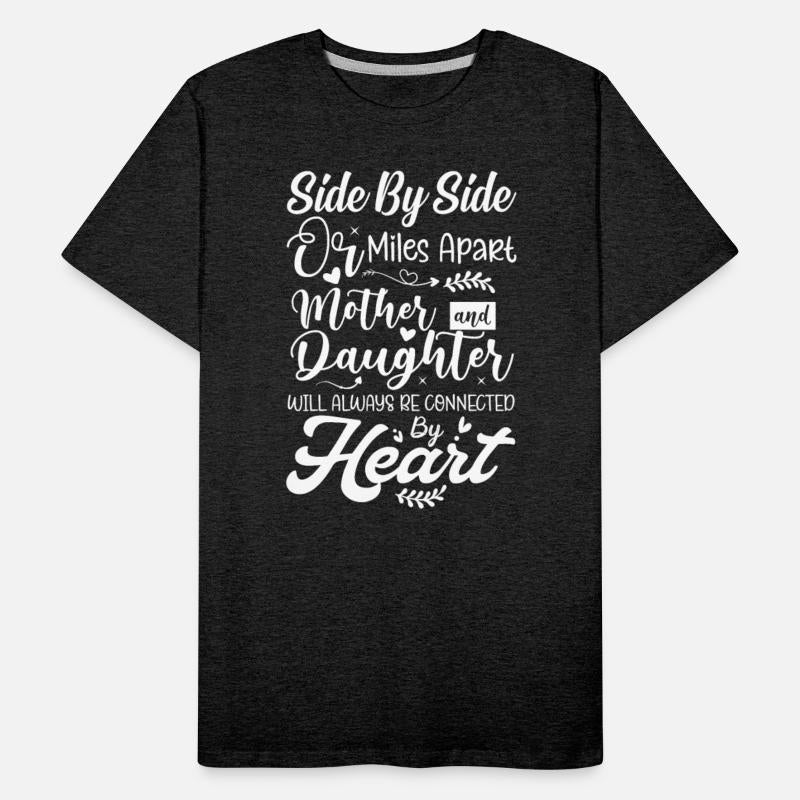 Side by Side or Miles Apart Mother and Daughter