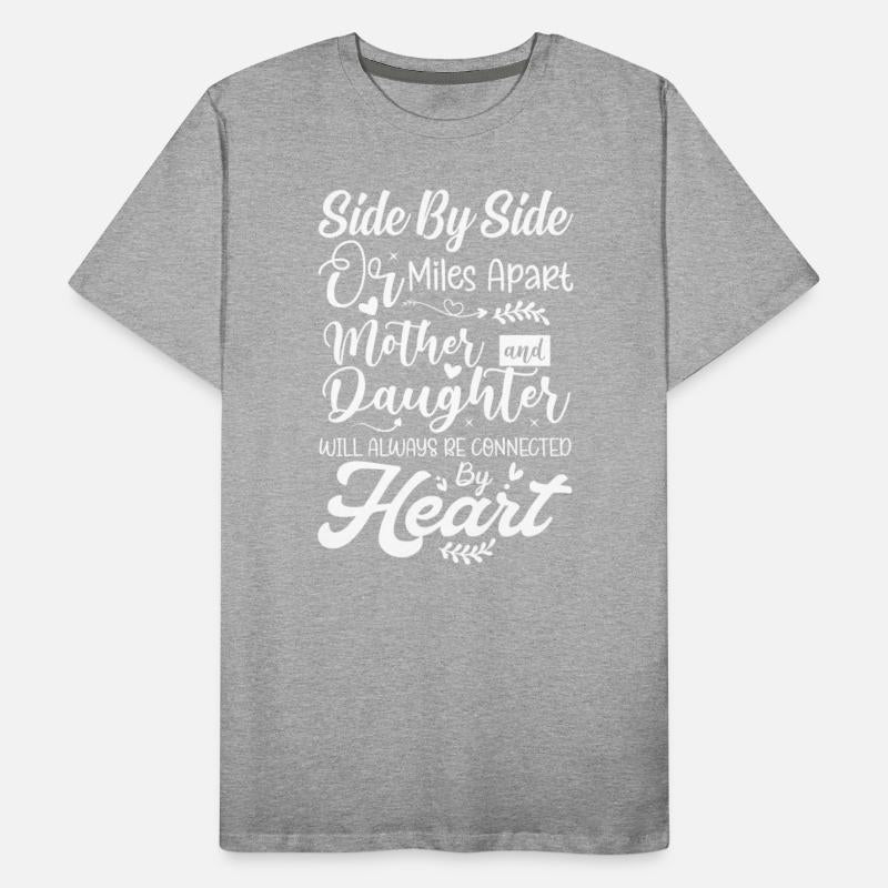 Side by Side or Miles Apart Mother and Daughter