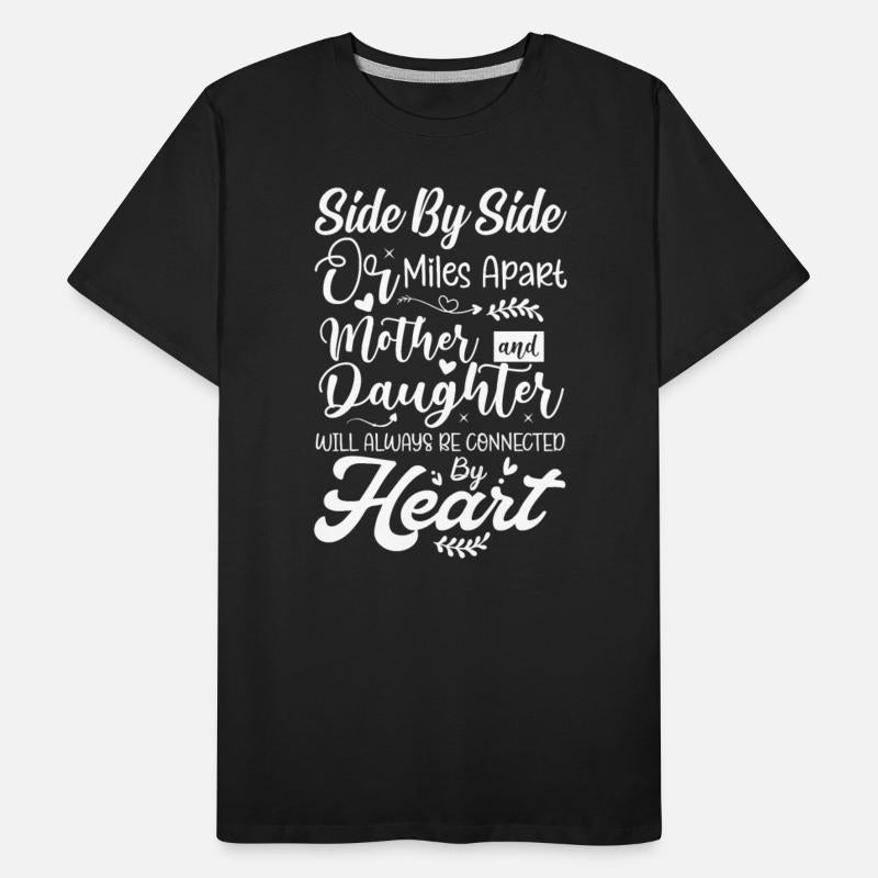 Side by Side or Miles Apart Mother and Daughter