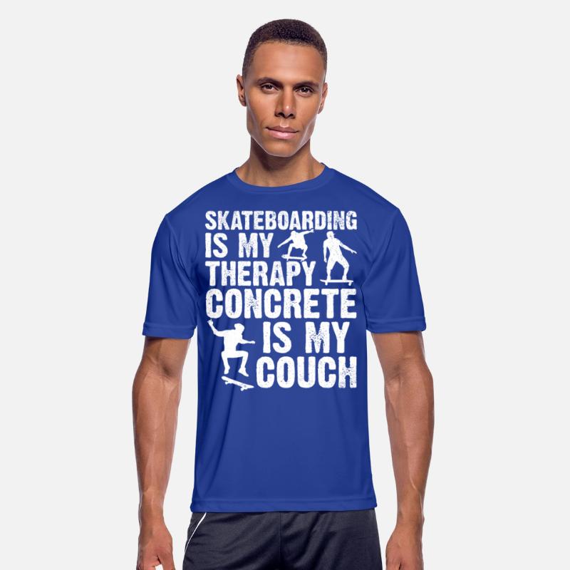 Skatepark Skateboarding Is My Therapy Concrete Is