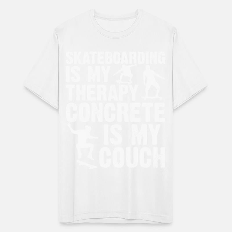 Skatepark Skateboarding Is My Therapy Concrete Is