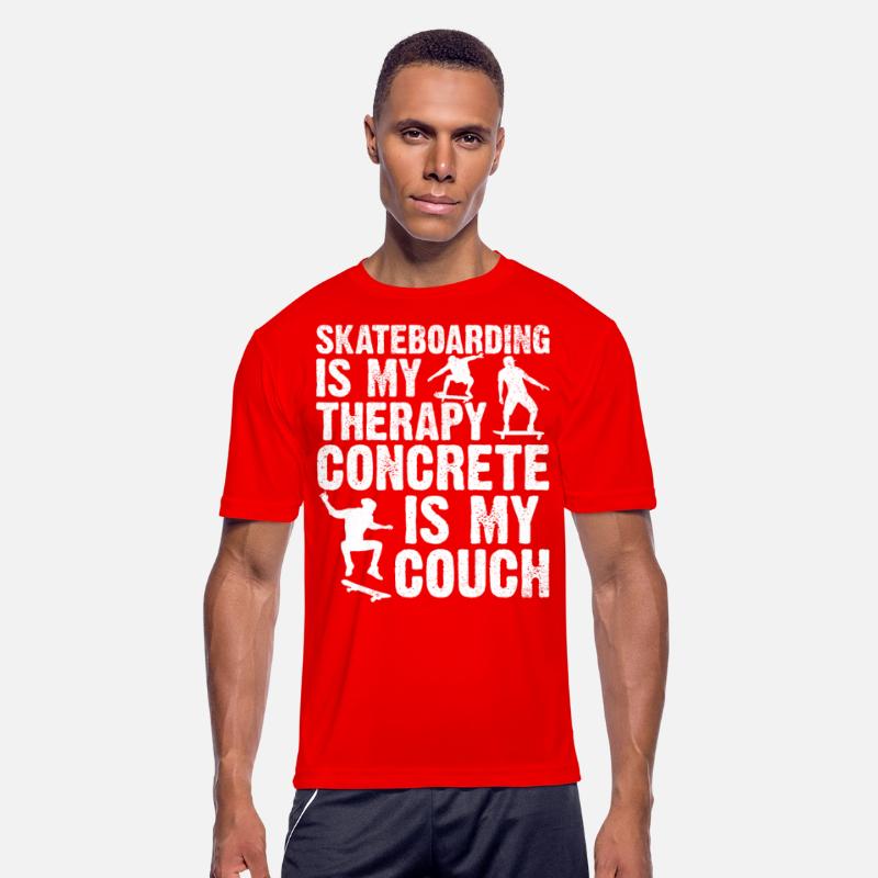 Skatepark Skateboarding Is My Therapy Concrete Is