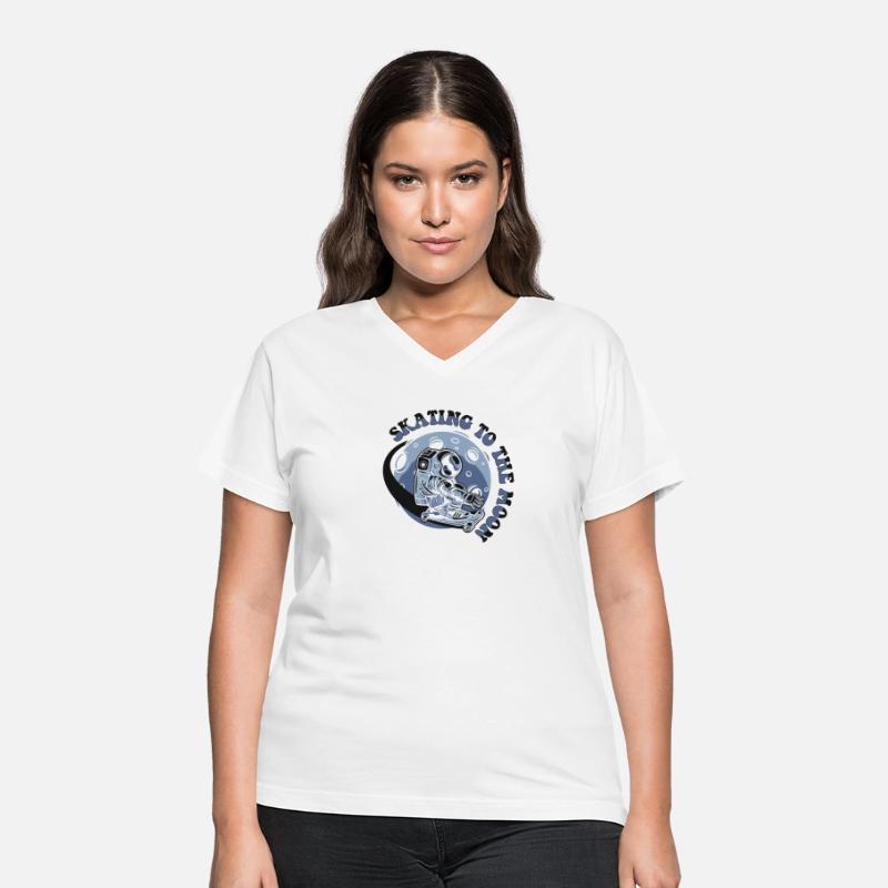 Skating To The Moon Spacecraft Cosmonaut Astronaut