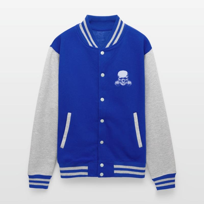 Skull Barbell Hardcore Gym Weightlifting Workout