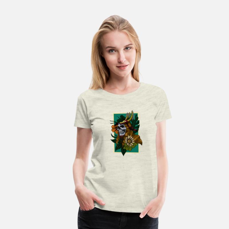 SKULL WITH TRADITIONAL DANCE (CACI) CLOTINH