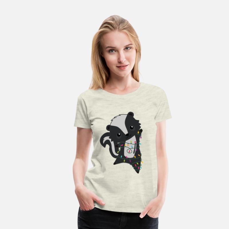 Skunk Christmas Skunks Winter Animals