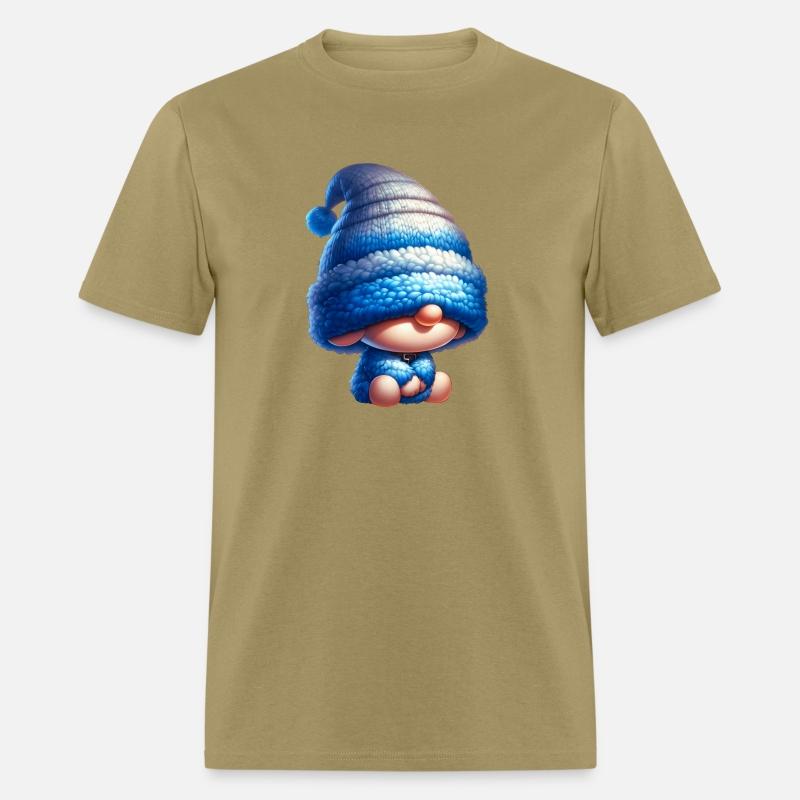 Sleepy Gnome Nap Under a Mushroom