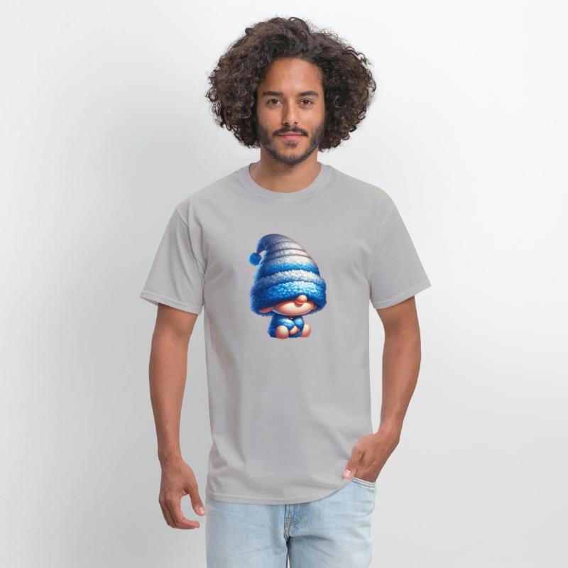 Sleepy Gnome Nap Under a Mushroom