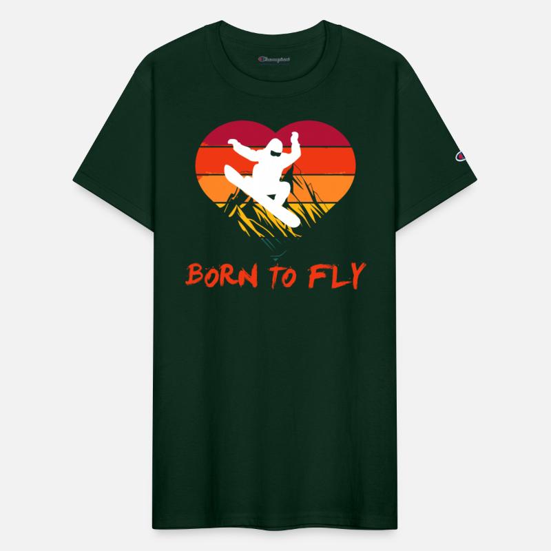 Snowboarder Freestyle Born to Fly Snowboarding