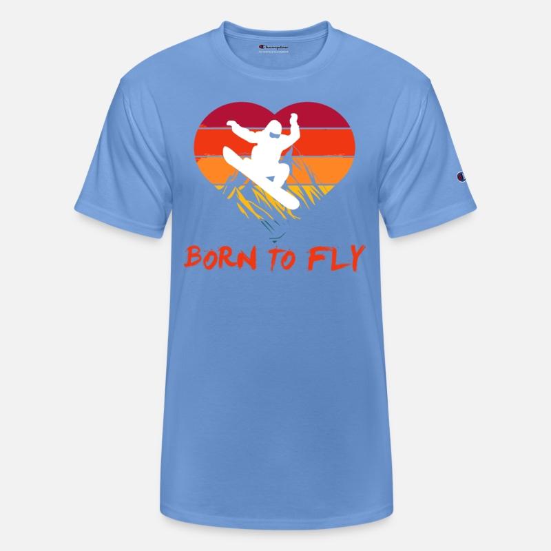 Snowboarder Freestyle Born to Fly Snowboarding