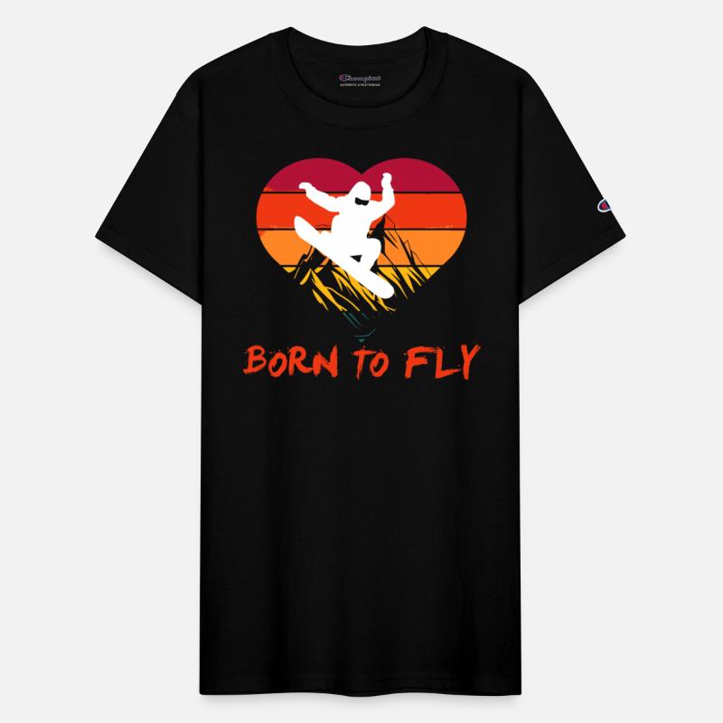 Snowboarder Freestyle Born to Fly Snowboarding