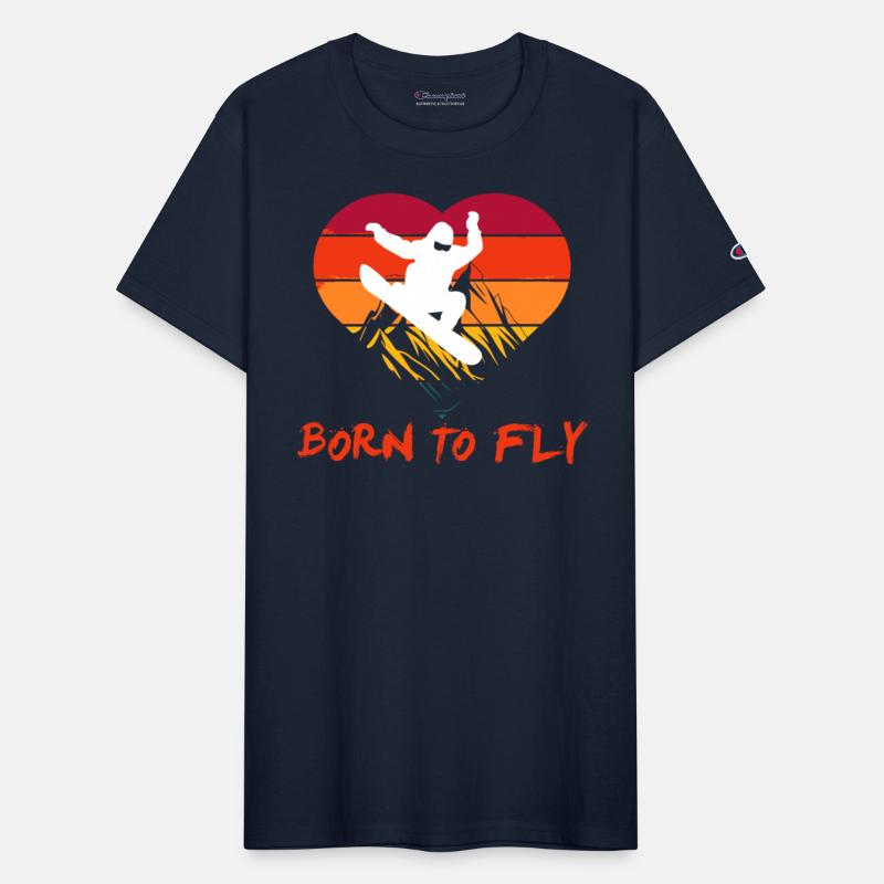 Snowboarder Freestyle Born to Fly Snowboarding