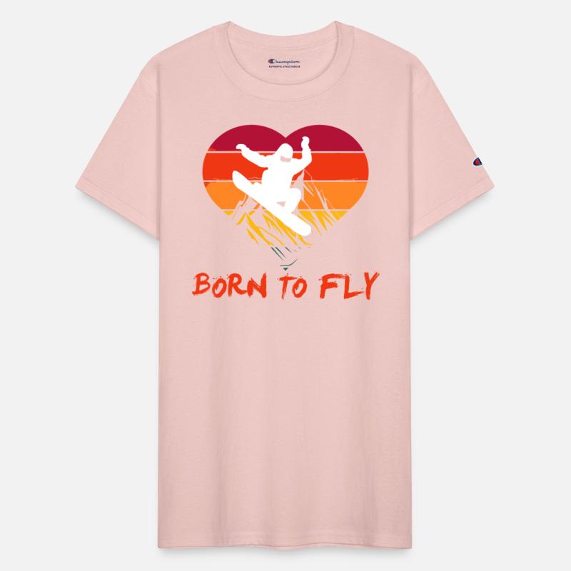 Snowboarder Freestyle Born to Fly Snowboarding