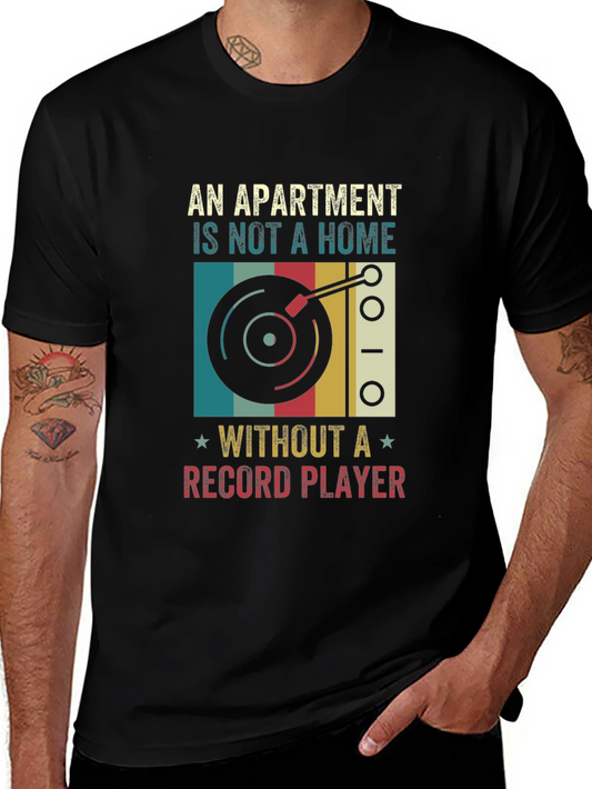 Apartment Home Record Player T-Shirt