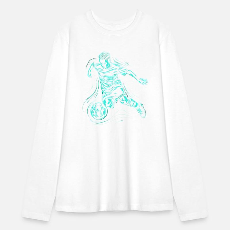 Soccer Boy One Line Drawing