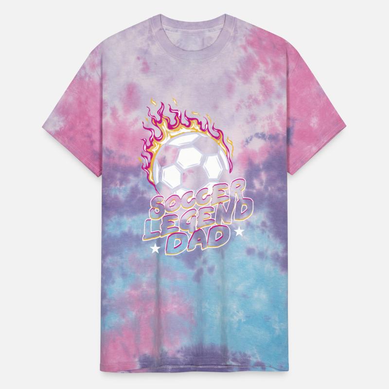 Soccer Legend Dad Blazing Football Player Father