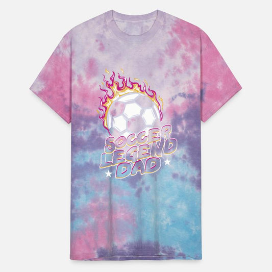 Soccer Legend Dad Blazing Football Player Father