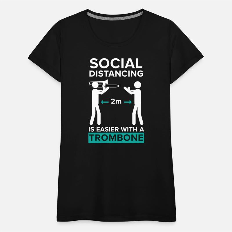 Social Distancing Is Easier With A Trombone