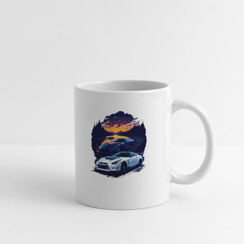 Sports car illustration