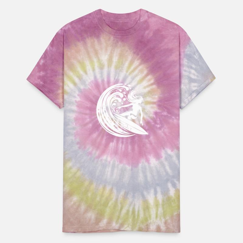 Sporty Surfer Surfing In A Big Wave