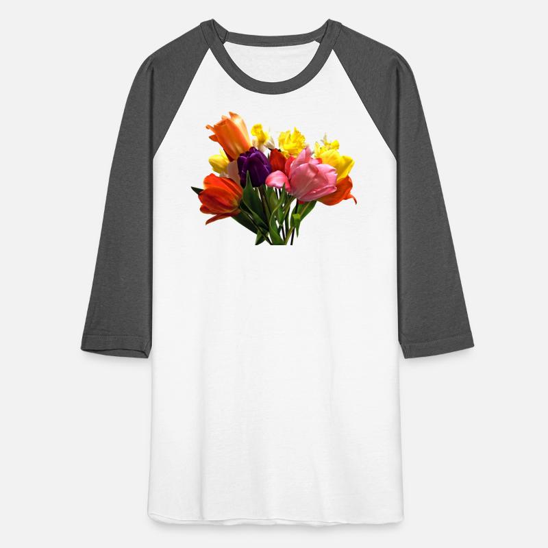 Spring Bouquet With Tulips and Daffodils