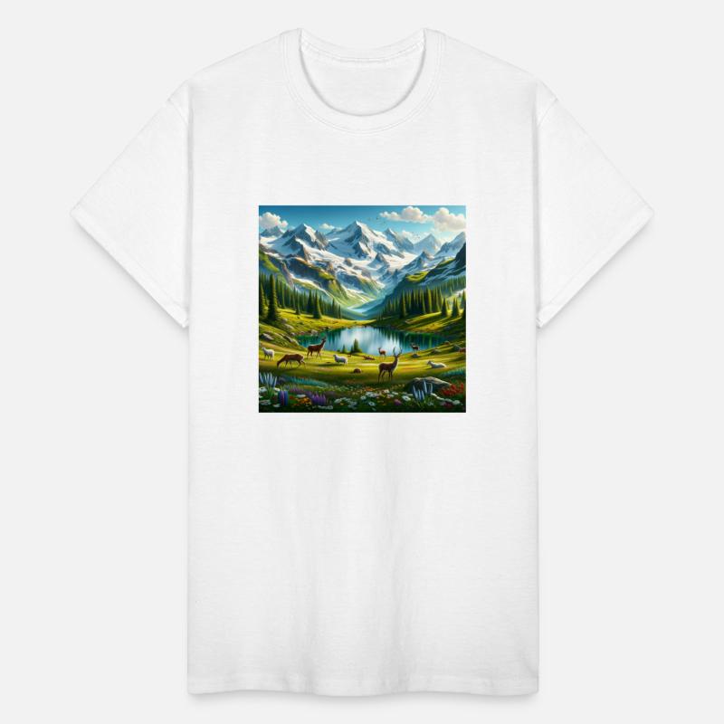 Springtime Serenity Alpine Wonderland