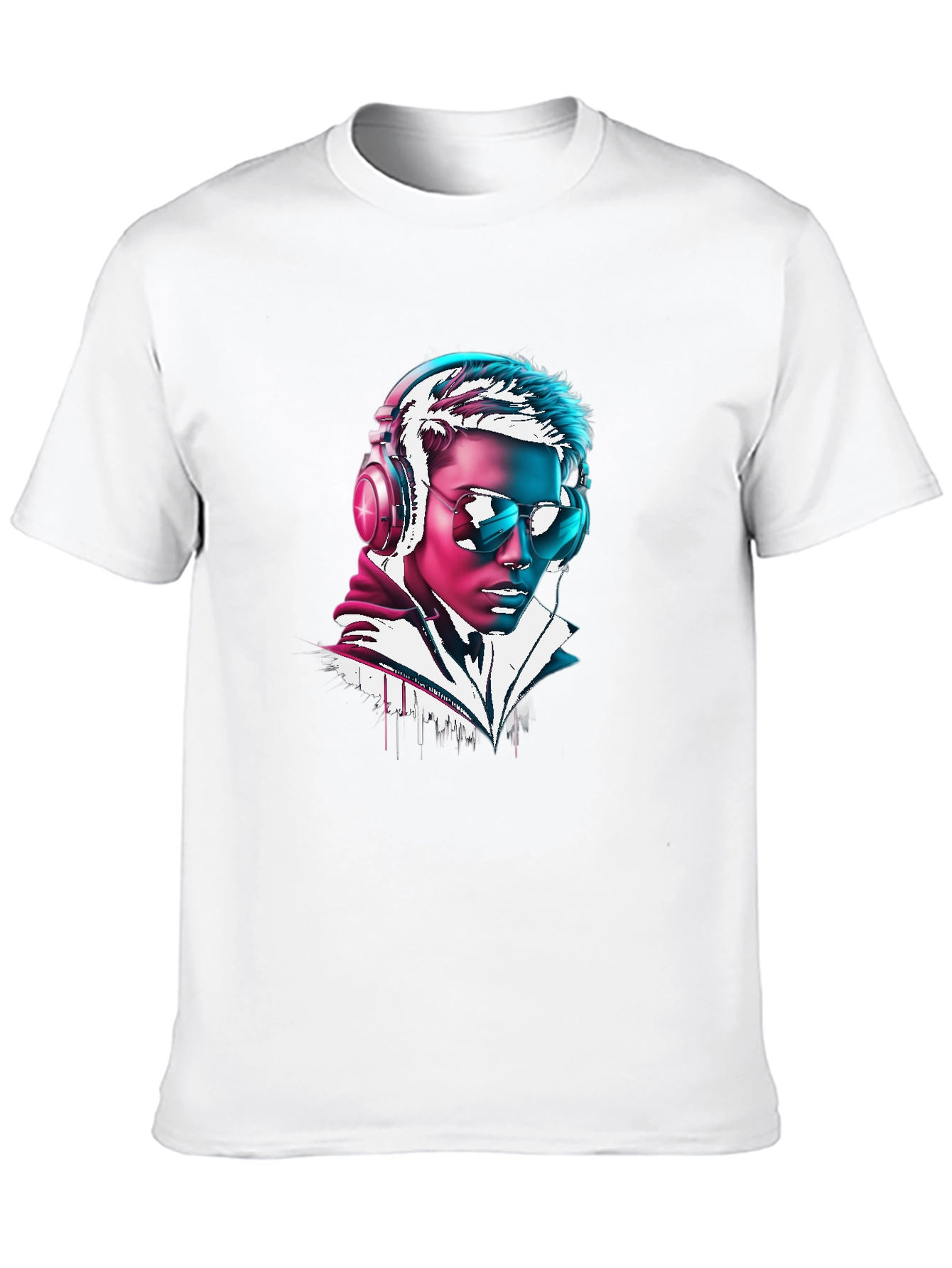 Neon DJ Graphic Tee
