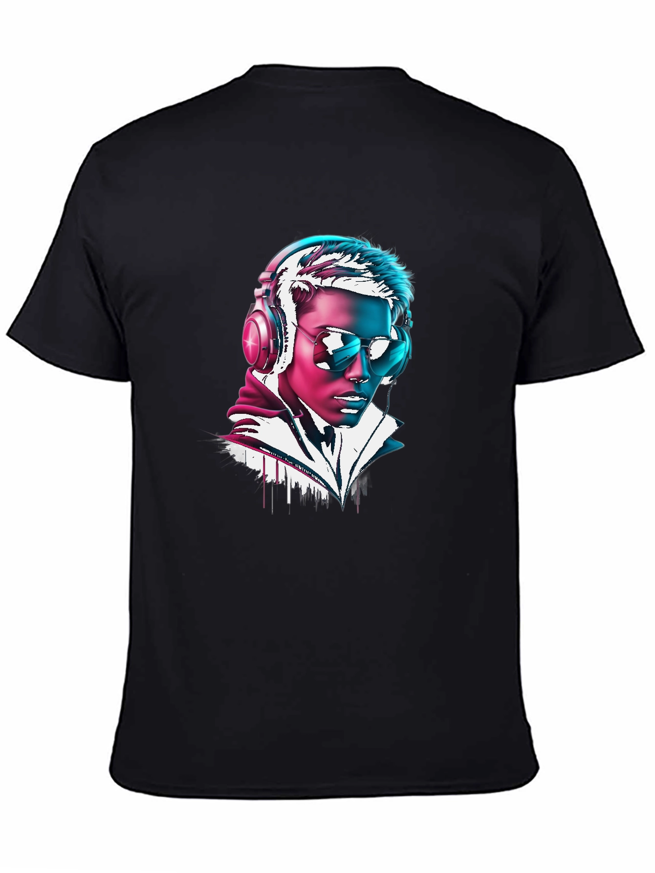 Neon DJ Graphic Tee