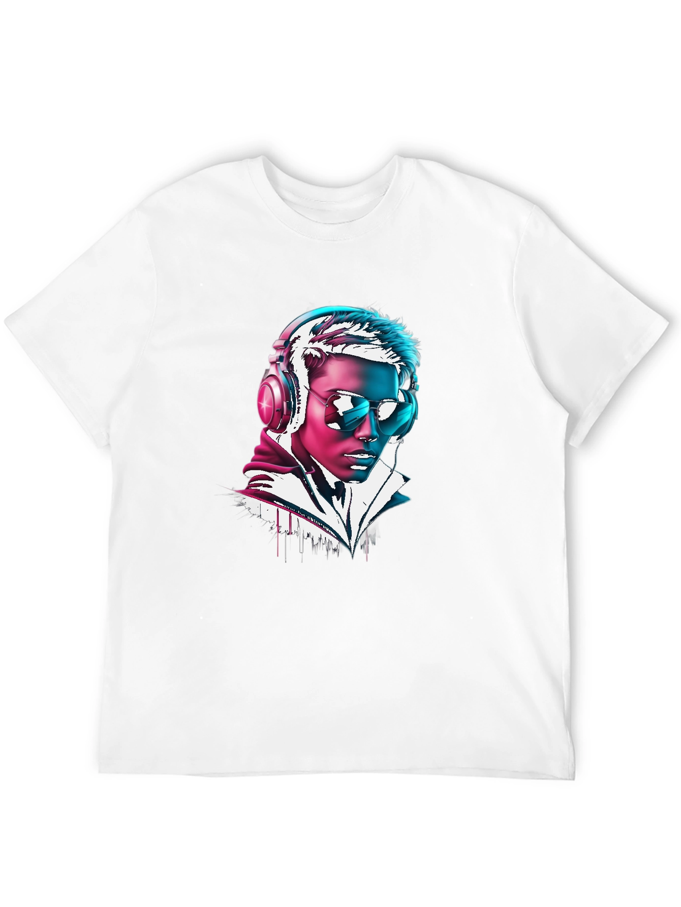Neon DJ Graphic Tee