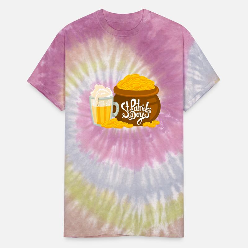 St Patrick's Day pot of gold and cup of beer