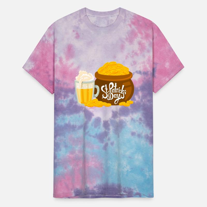 St Patrick's Day pot of gold and cup of beer