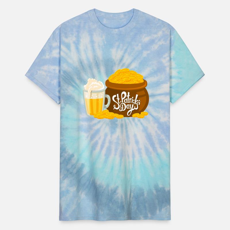 St Patrick's Day pot of gold and cup of beer