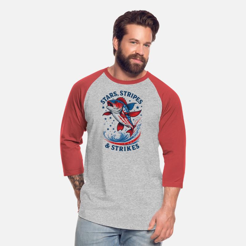 Stars, Stripes & Strikes Fishing Shirt