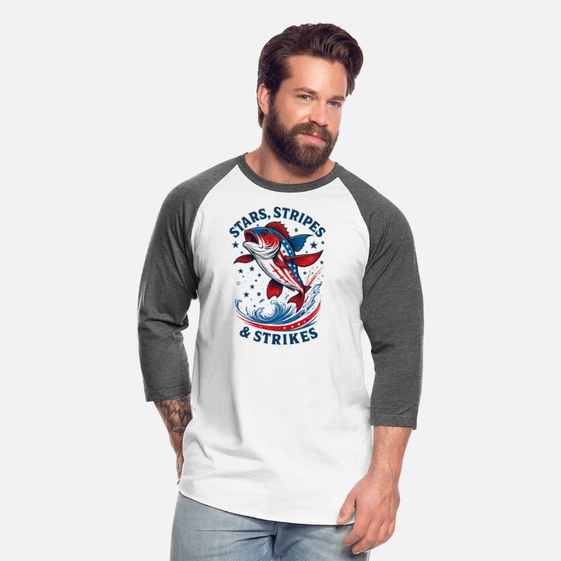 Stars, Stripes & Strikes Fishing Shirt
