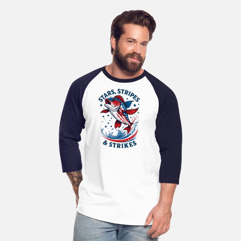 Stars, Stripes & Strikes Fishing Shirt