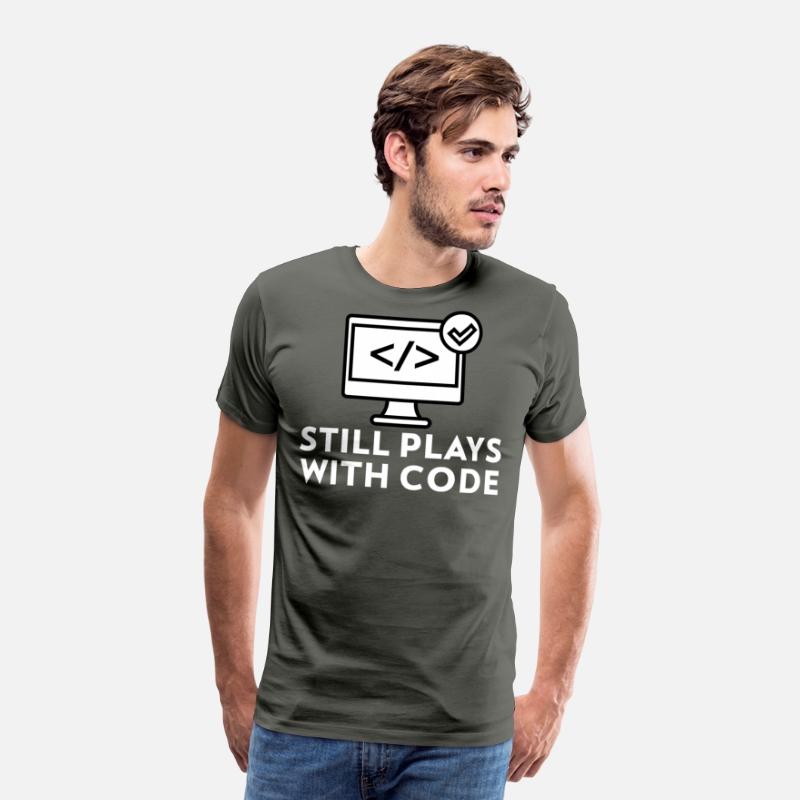 Still Plays with Code Gift for Programmer