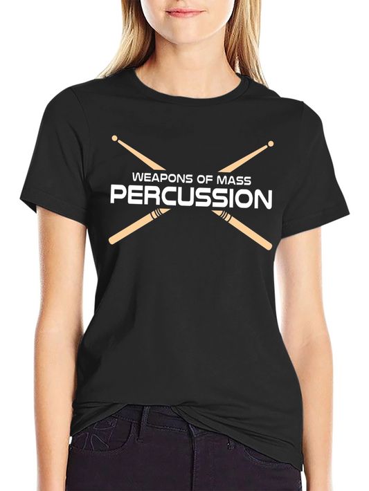 Weapons of Mass Percussion Drummer T-Shirt
