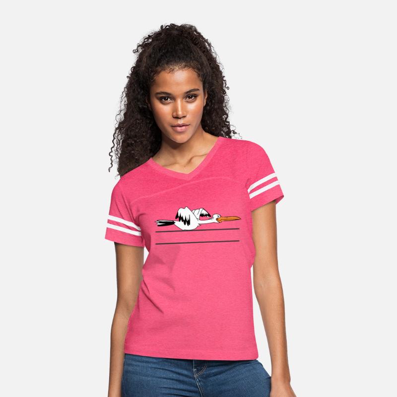 Stork with Banner – Add Your Own Text