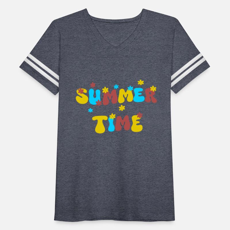 Summer Time Colorful Text