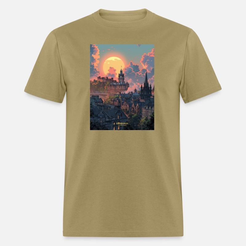 Sunset in Edinburgh Scotland