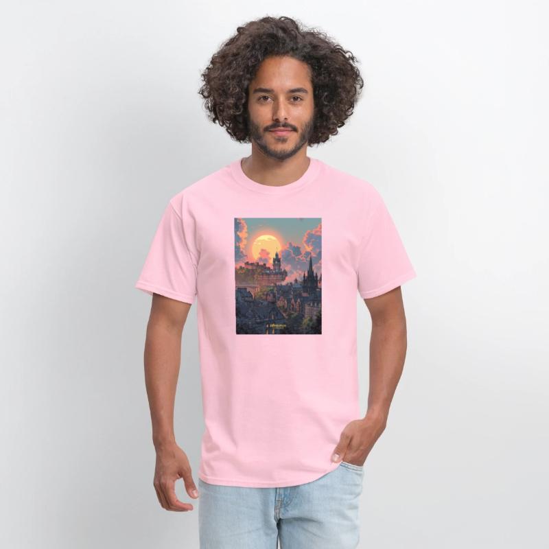 Sunset in Edinburgh Scotland