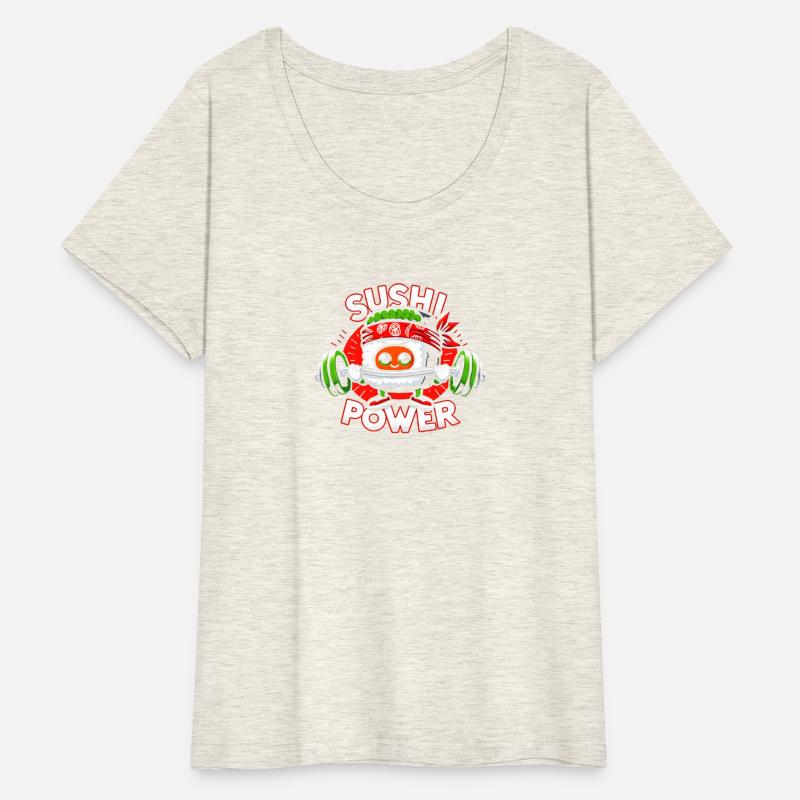Sushi Power Sushi Lover Gym Enthusiasts