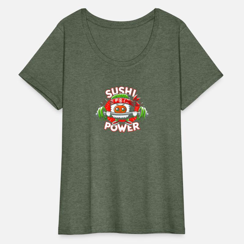 Sushi Power Sushi Lover Gym Enthusiasts