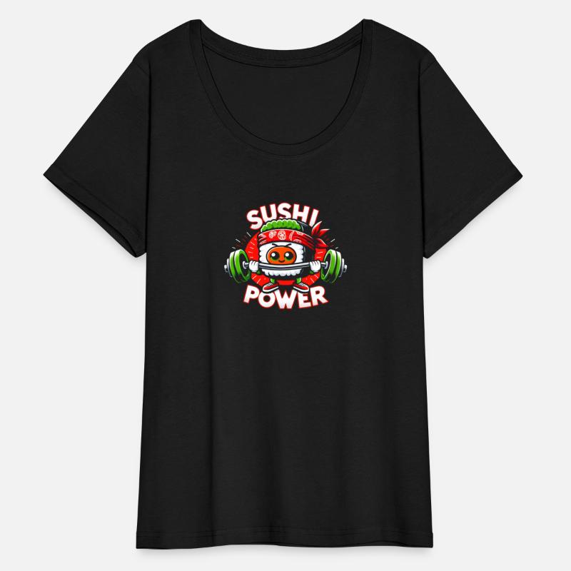 Sushi Power Sushi Lover Gym Enthusiasts