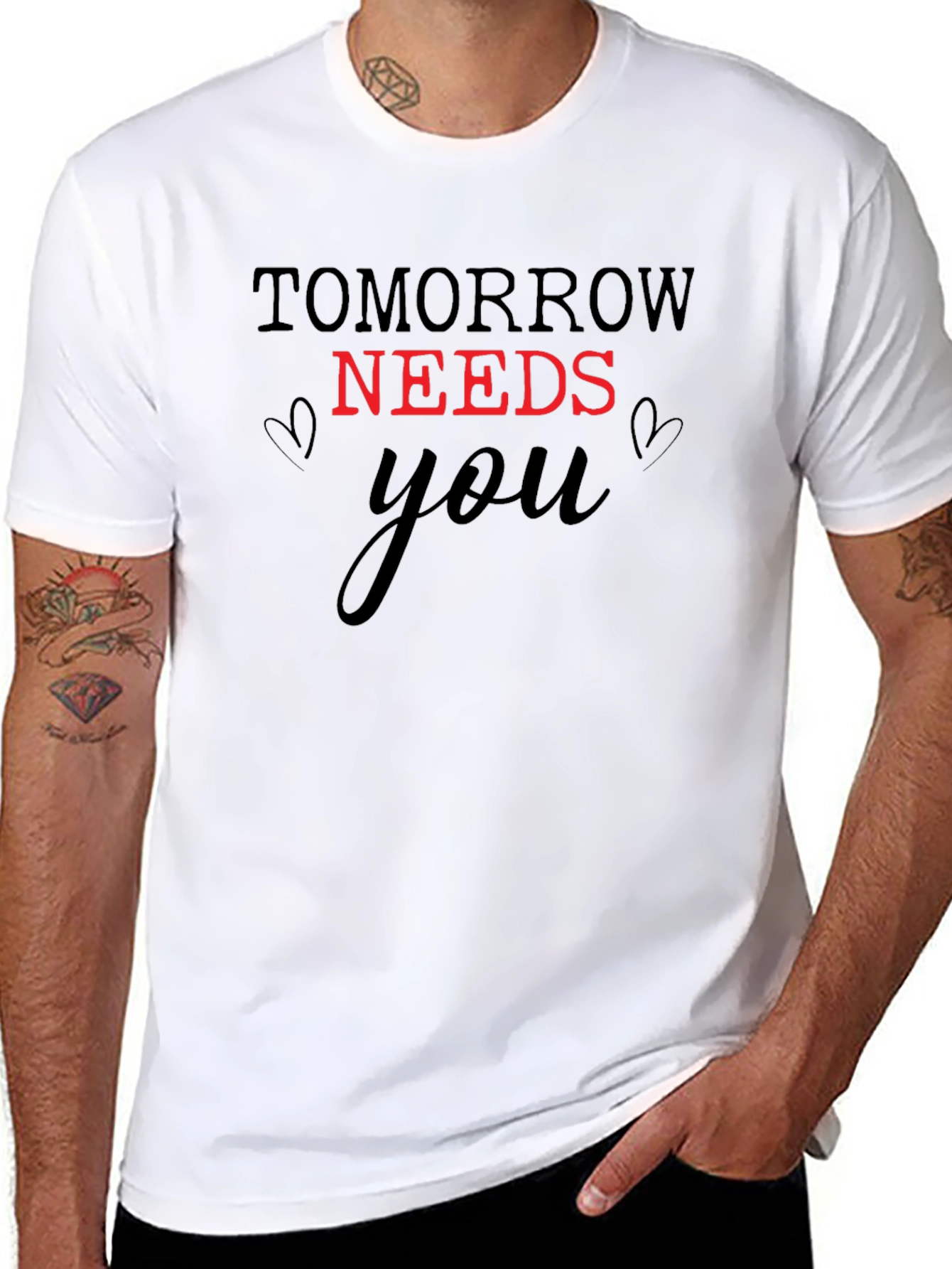 Tomorrow Needs You Graphic Tee
