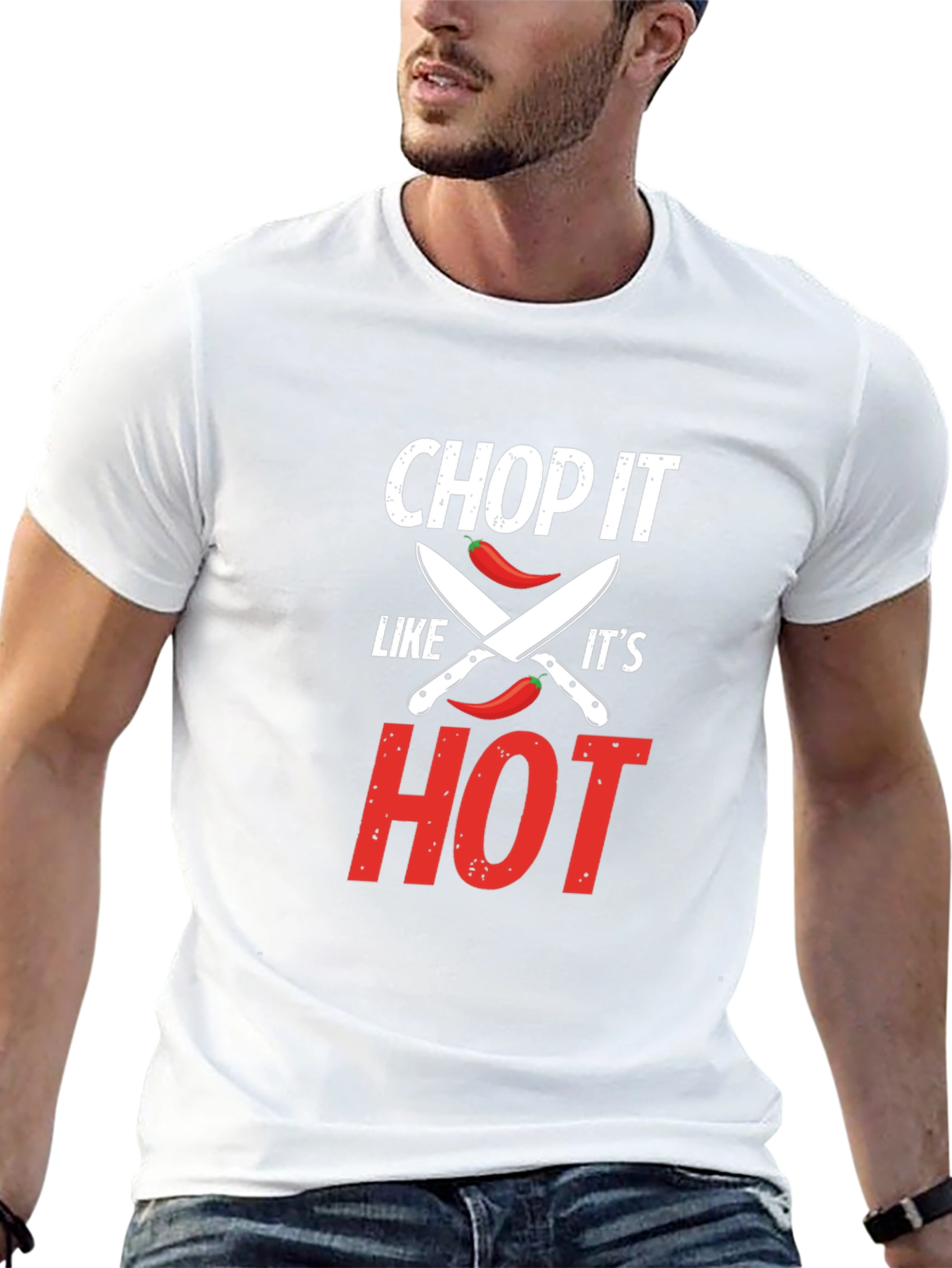 Chop It Like Its Hot T-Shirt - Foodie Gift