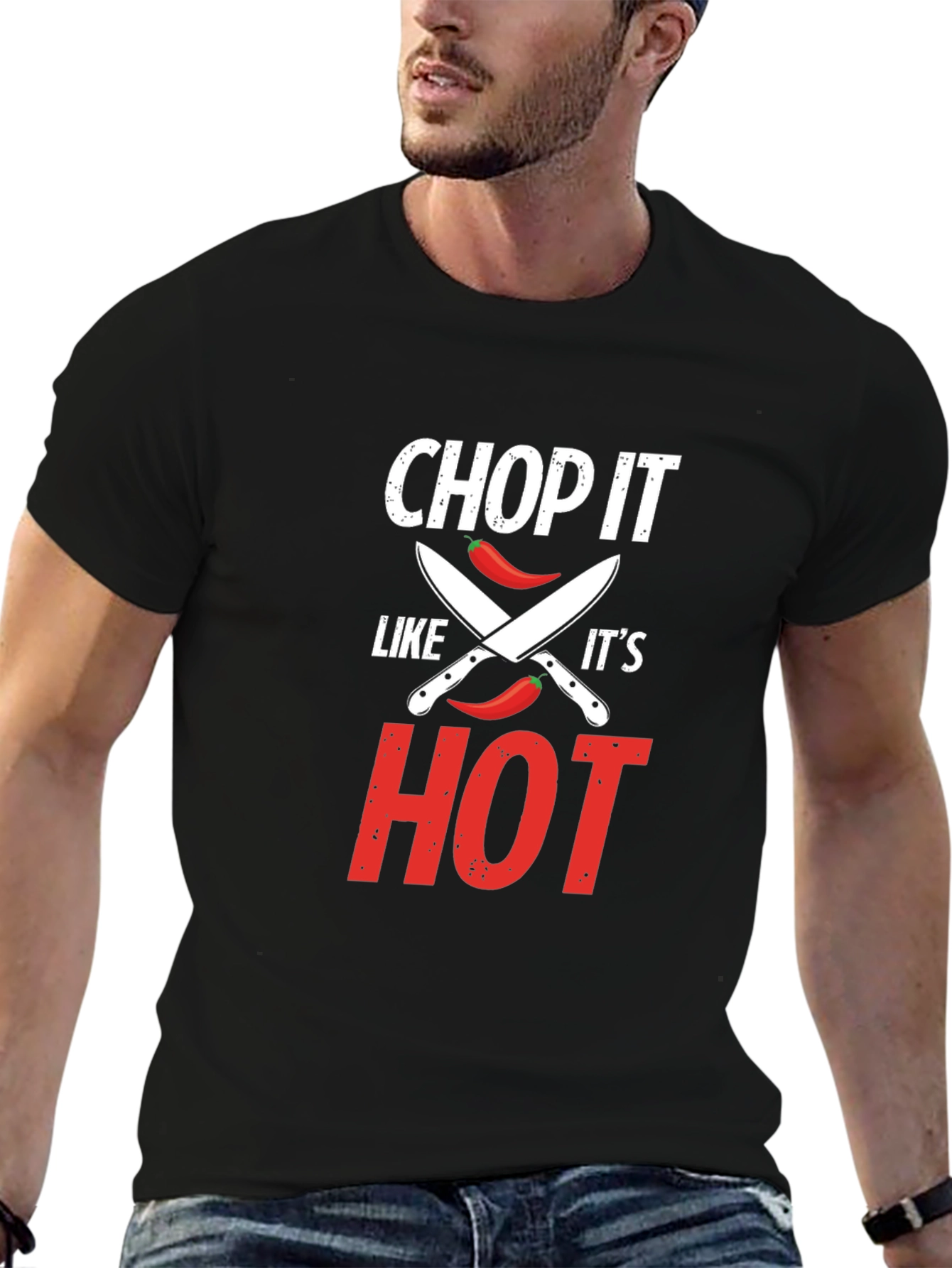 Chop It Like Its Hot T-Shirt - Foodie Gift