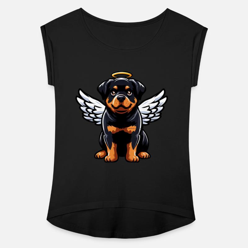 Sweet Rottweiler Angel - Loving and Heavenly